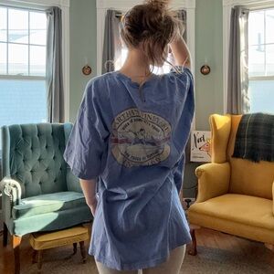 Comfort Colors Sky Blue Tee